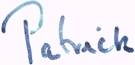 Patrick's signature